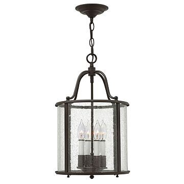 Hinkley Gentry 4-Light Pendant In Olde Bronze