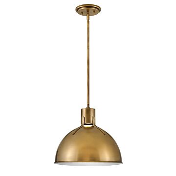 Hinkley Argo 1-Light Pendant In Heritage Brass
