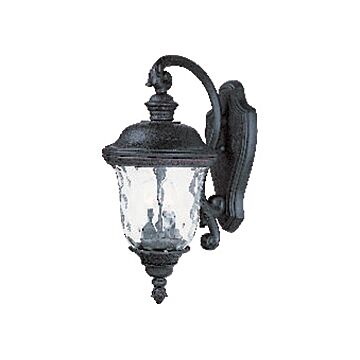 Carriage House DC Two Light Outdoor Wall Lantern in Oriental Bronze by Maxim