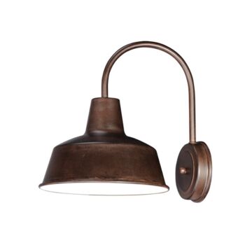 Pier M One Light Outdoor Wall Lantern in Empire Bronze by Maxim
