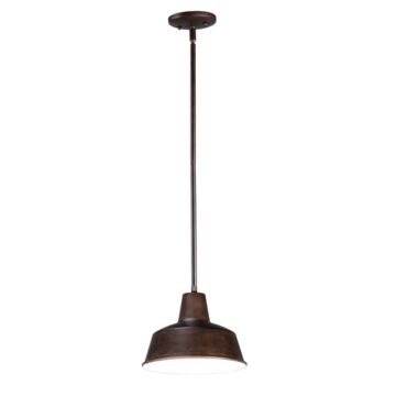 Pier M One Light Outdoor Pendant in Empire Bronze by Maxim