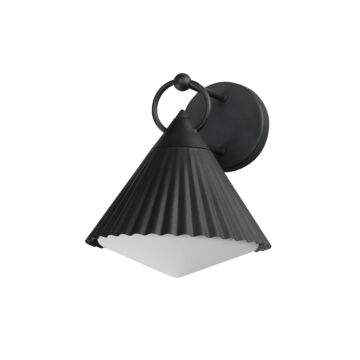 Odette One Light Wall Sconce in Black by Maxim