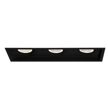 Eurofase Amigo 3-Light Recessed Light in Black