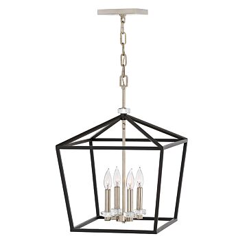 Hinkley Stinson 4-Light Pendant In Black
