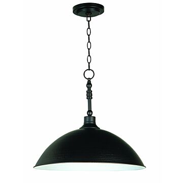 Timarron One Light Pendant in Aged Bronze Brushed by Craftmade