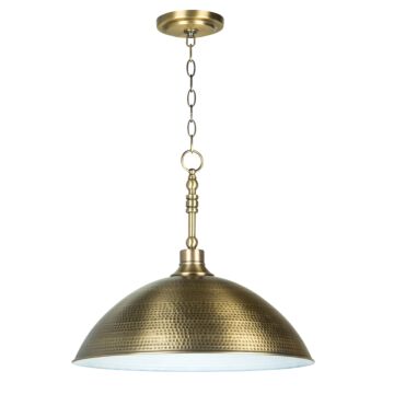 Timarron One Light Pendant in Legacy Brass by Craftmade