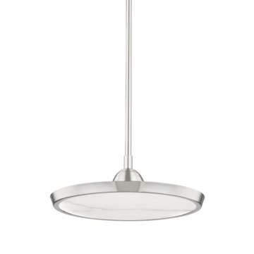 Hudson Valley Draper Pendant Light in Polished Nickel