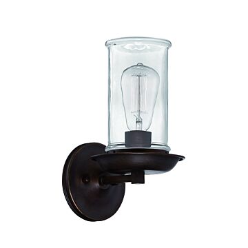 Thornton One Light Wall Sconce in Aged Bronze Brushed by Craftmade