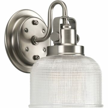 Archie 1-Light Bathroom Vanity Light Bracket in Antique Nickel