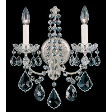 New Orleans Two Light Wall Sconce in French Gold by Schonbek