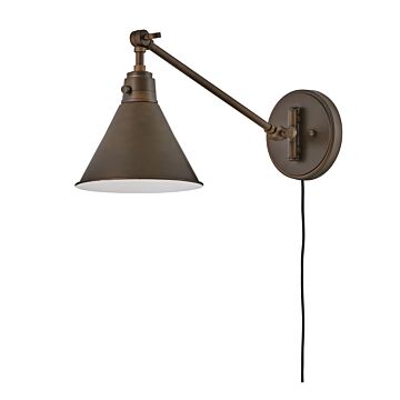 Hinkley Arti 1-Light Wall Sconce In Olde Bronze