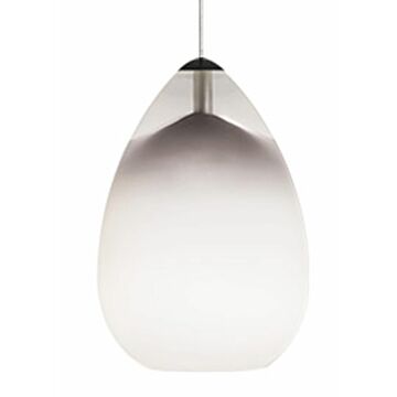 Alina One Light Pendant in Satin Nickel by Visual Comfort Modern