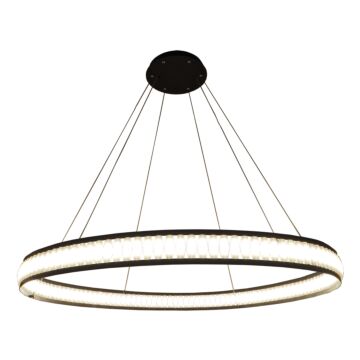 Eurofase Forster 1-Light Chandelier in Black