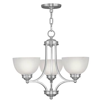 Somerset 3-Light Chandelier in Brushed Nickel