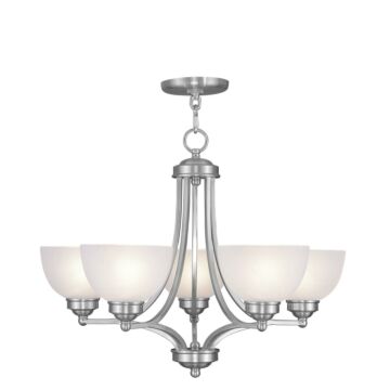 Somerset 5-Light Chandelier in Brushed Nickel