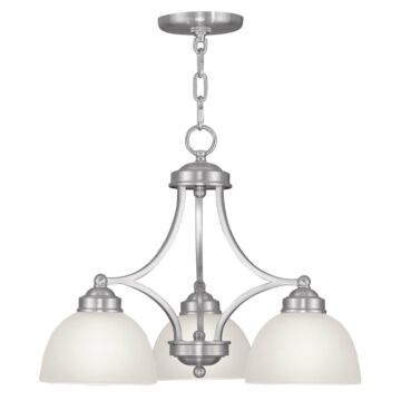 Somerset 3-Light Chandelier in Brushed Nickel