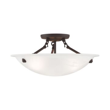 Oasis 3-Light Ceiling Mount in Bronze