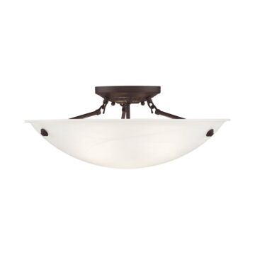 Oasis 3-Light Ceiling Mount in Bronze
