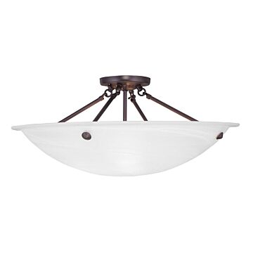Oasis 4-Light Ceiling Mount in Bronze