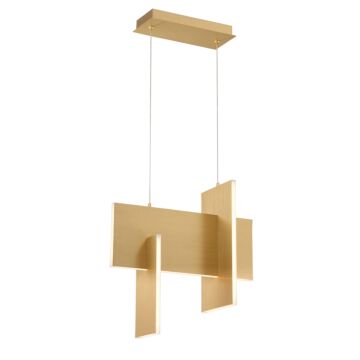 Eurofase Coburg 1-Light Pendant in Gold