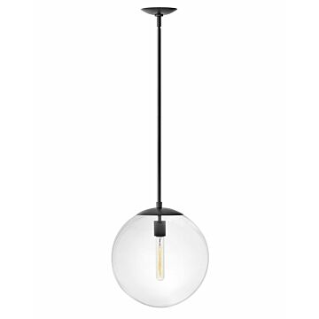 Hinkley Warby 1-Light Pendant In Black