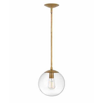Hinkley Warby 1-Light Pendant In Heritage Brass