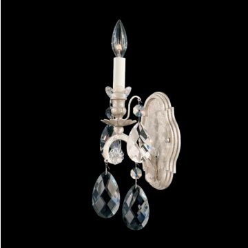 Renaissance One Light Wall Sconce in Antique Silver by Schonbek