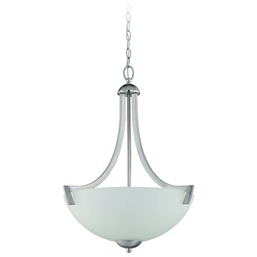 Craftmade Almeda 3-Light 20" Pendant Light in Satin Nickel