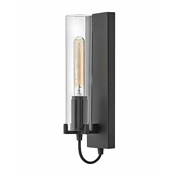 Hinkley Ryden 1-Light Wall Sconce In Black