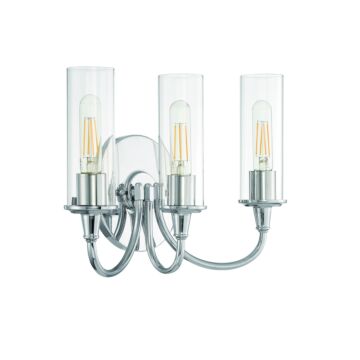 Craftmade Modina 3 Light 16 Inch Bathroom Vanity Light in Chrome