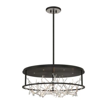 Eurofase Aerie 7-Light Chandelier in Black
