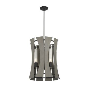 Eurofase Pennino 5-Light Chandelier in Black