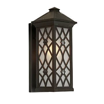 Weybridge  Outdoor Wall M in Black by Artcraft