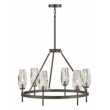 Hinkley Ana 6-Light Pendant In Black Oxide
