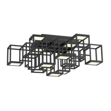 Eurofase Ferro 1-Light Ceiling Light in Black