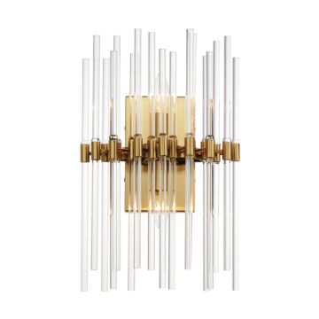 Divine Two Light Wall Sconce in Heritage by Maxim