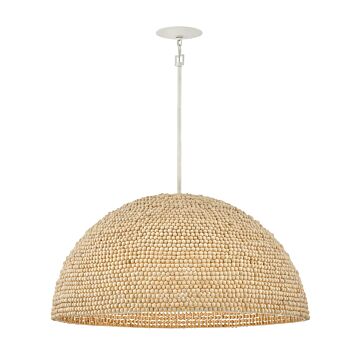 Dalia 3-Light LED Chandelier in Textured Plaster