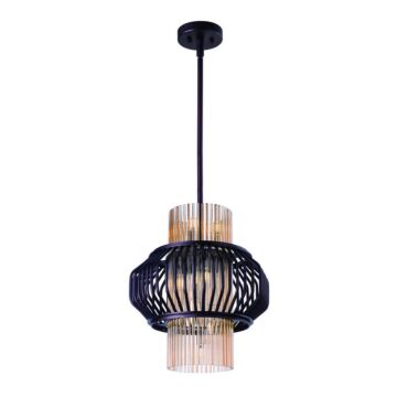 Aviary LED Pendant in Oil Rubbed Bronze by Maxim
