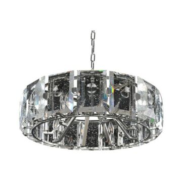 Giada Eight Light Pendant in Dark Bronze by Kalco