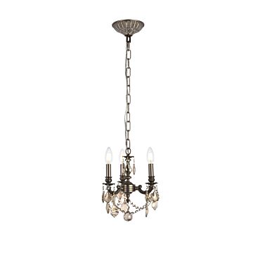 Lillie 3-Light Pendant in Pewter
