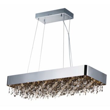 Mystic LED Linear Pendant in Polished Chrome by Maxim