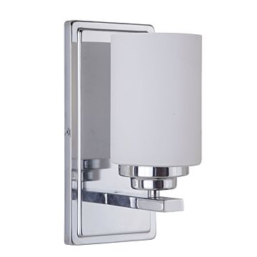 Albany One Light Wall Sconce in Chrome by Craftmade