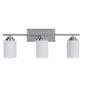 Albany Three Light Vanity in Chrome by Craftmade