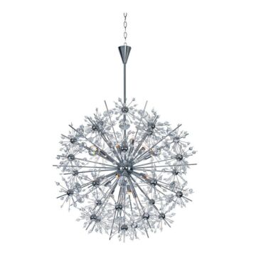Starfire 18 Light Pendant in Polished Chrome by Maxim