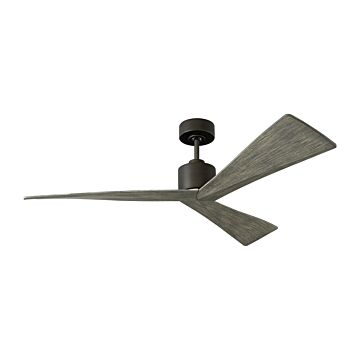 Adler 52"Ceiling Fan in Aged Pewter by Visual Comfort Fan