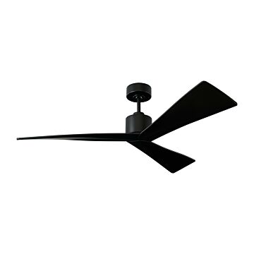 Adler 52"Ceiling Fan in Matte Black by Visual Comfort Fan