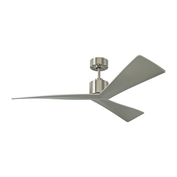 Adler 52"Ceiling Fan in Brushed Steel by Visual Comfort Fan