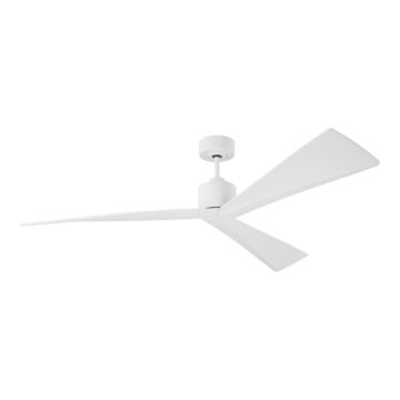 Adler 60"Ceiling Fan in Matte White by Visual Comfort Fan