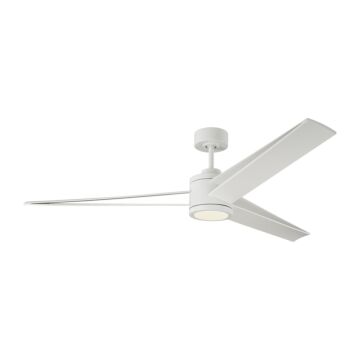 Armstrong 60"Ceiling Fan in Matte White by Visual Comfort Fan