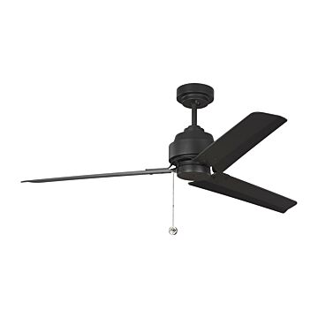 Monte Carlo Arcade 54 Inch Indoor Ceiling Fan in Midnight Black